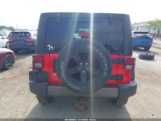 45582514 :رقم المزاد ، 1C4BJWDG2GL213959 vin ، 2016 Jeep Wrangler Unlimited Black Bear مزاد بيع