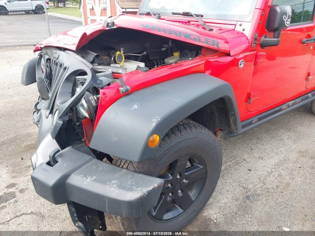 45582514 :رقم المزاد ، 1C4BJWDG2GL213959 vin ، 2016 Jeep Wrangler Unlimited Black Bear مزاد بيع