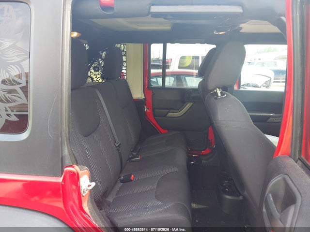 45582514 :رقم المزاد ، 1C4BJWDG2GL213959 vin ، 2016 Jeep Wrangler Unlimited Black Bear مزاد بيع