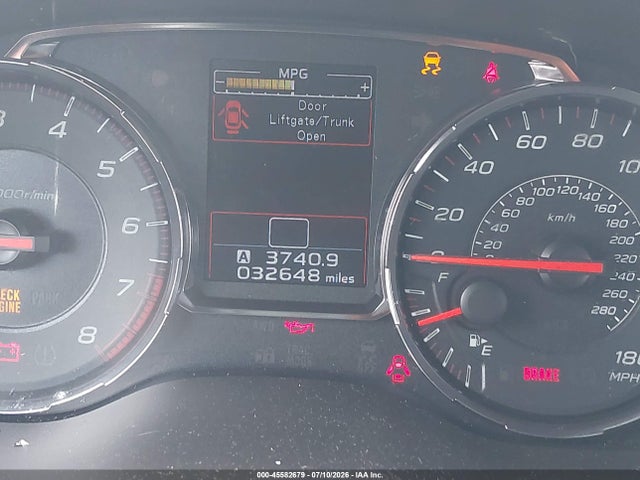 Aukcja sprzedaży 2021 Subaru Wrx Premium, vin: JF1VA1C66M9806537, numer aukcji: 45582679