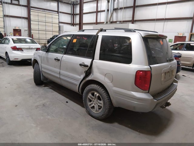 2003 Honda Pilot Ex მანქანა იყიდება აუქციონზე, vin: 2HKYF18413H579280, აუქციონის ნომერი: 45582731