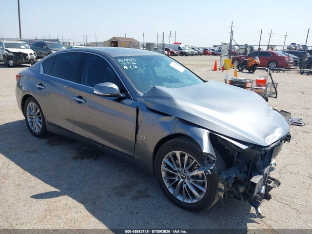 45582745 :رقم المزاد ، JN1EV7AP4KM511611 vin ، 2019 Infiniti Q50 3.0t Luxe مزاد بيع