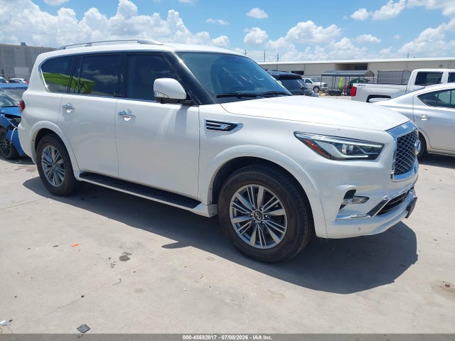 2022 Infiniti Qx80 Luxe Awd მანქანა იყიდება აუქციონზე, vin: JN8AZ2AE2N9293777, აუქციონის ნომერი: 45582817