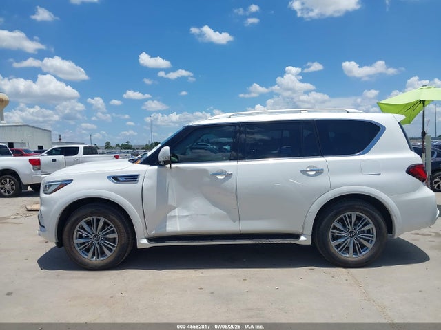 2022 Infiniti Qx80 Luxe Awd მანქანა იყიდება აუქციონზე, vin: JN8AZ2AE2N9293777, აუქციონის ნომერი: 45582817