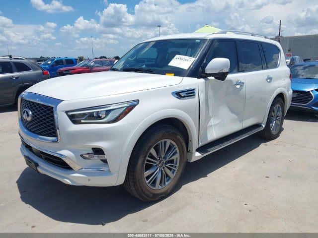 2022 Infiniti Qx80 Luxe Awd მანქანა იყიდება აუქციონზე, vin: JN8AZ2AE2N9293777, აუქციონის ნომერი: 45582817