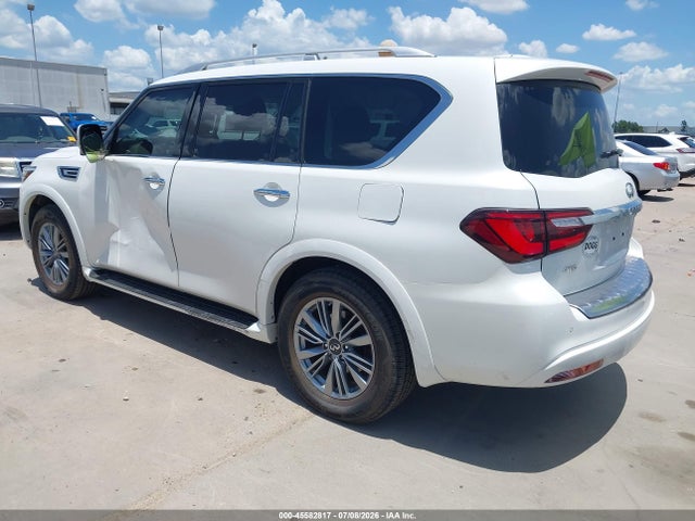 2022 Infiniti Qx80 Luxe Awd მანქანა იყიდება აუქციონზე, vin: JN8AZ2AE2N9293777, აუქციონის ნომერი: 45582817