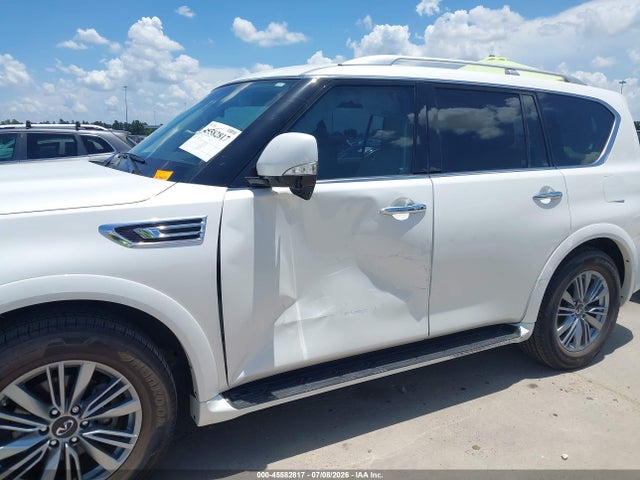 2022 Infiniti Qx80 Luxe Awd მანქანა იყიდება აუქციონზე, vin: JN8AZ2AE2N9293777, აუქციონის ნომერი: 45582817