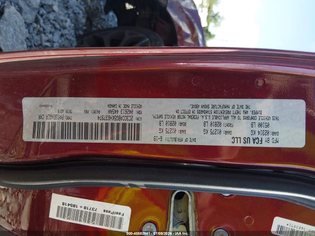 2019 Chrysler 300 300s მანქანა იყიდება აუქციონზე, vin: 2C3CCABG5KH637974, აუქციონის ნომერი: 45582941