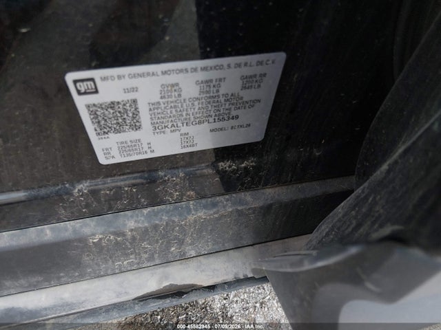 2023 Gmc Terrain Awd Sle მანქანა იყიდება აუქციონზე, vin: 3GKALTEG8PL155349, აუქციონის ნომერი: 45582945