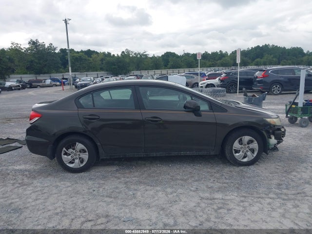 Auction sale of the 2013 Honda Civic Lx, vin: 2HGFB2F52DH510792, lot number: 45582949