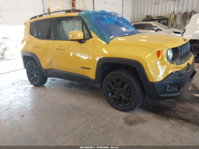 Продажа на аукционе авто 2017 Jeep Renegade Altitude, vin: ZACCJBBB6HPE68521, номер лота: 45583011