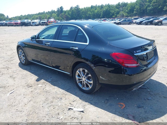 Auction sale of the 2015 Mercedes-benz C 300 4matic, vin: 55SWF4KB4FU012319, lot number: 45583105