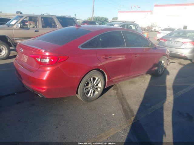 45583132 :رقم المزاد ، 5NPE24AFXFH010928 vin ، 2015 Hyundai Sonata Se مزاد بيع