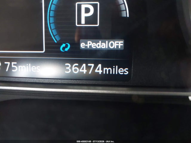 45583149 :رقم المزاد ، 1N4AZ1BV4MC556038 vin ، 2021 Nissan Leaf S 40 Kwh مزاد بيع