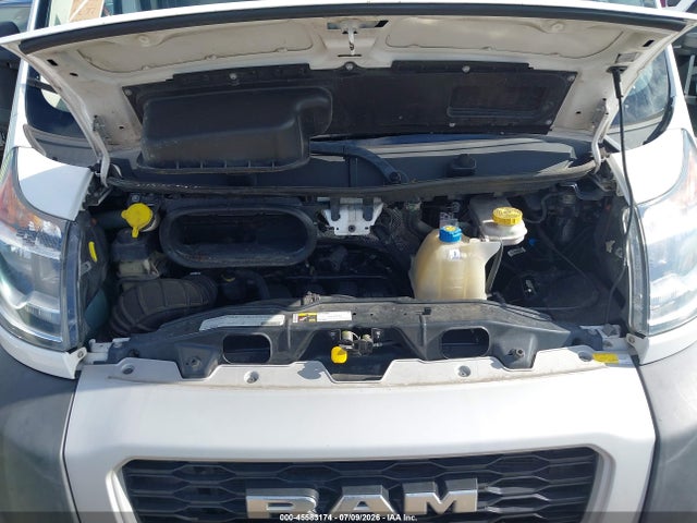 45583174 :رقم المزاد ، 3C6MRVJGXME558099 vin ، 2021 Ram Promaster 3500 Cargo Van High Roof 159 Wb Ext مزاد بيع