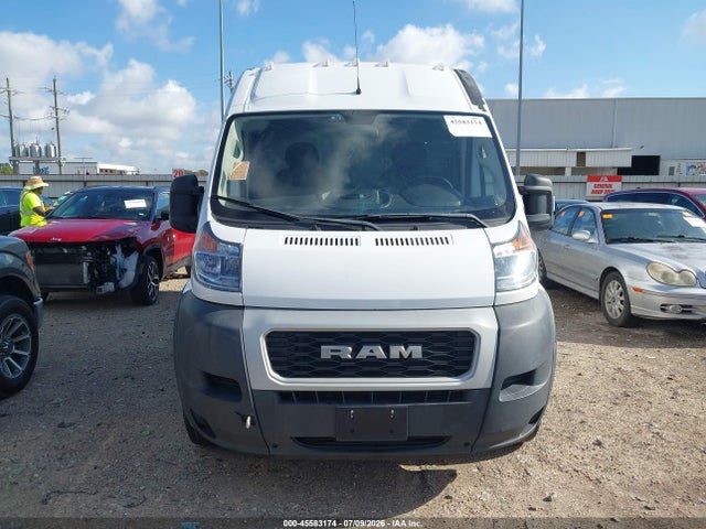 45583174 :رقم المزاد ، 3C6MRVJGXME558099 vin ، 2021 Ram Promaster 3500 Cargo Van High Roof 159 Wb Ext مزاد بيع