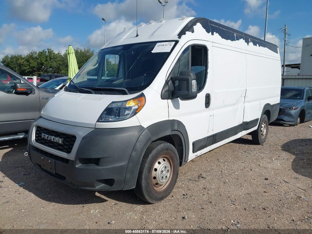 45583174 :رقم المزاد ، 3C6MRVJGXME558099 vin ، 2021 Ram Promaster 3500 Cargo Van High Roof 159 Wb Ext مزاد بيع