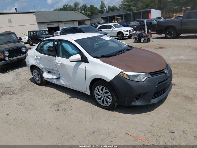 Продажа на аукционе авто 2016 Toyota Corolla Le, vin: 2T1BURHE4GC680650, номер лота: 45583212
