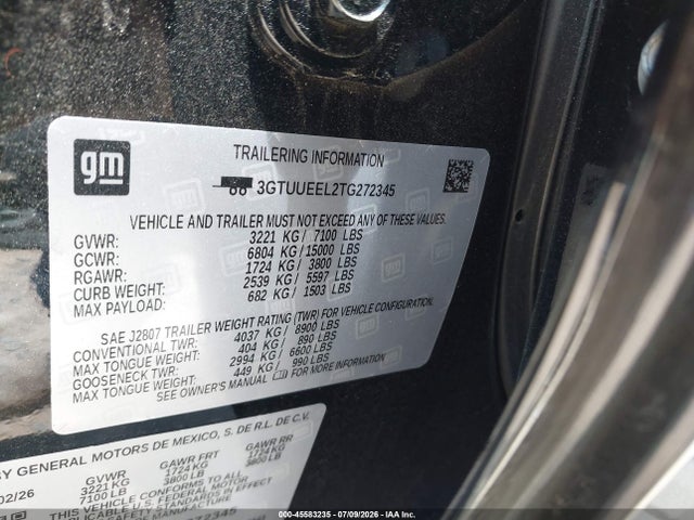 GMC SIERRA 1500 2026 3GTUUEEL2TG272345 Image 9