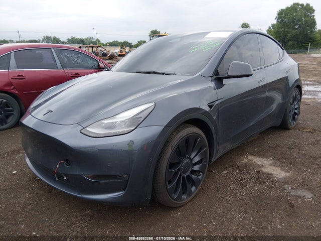Aukcja sprzedaży 2022 Tesla Model Y Performance Dual Motor All-wheel Drive, vin: 7SAYGDEF1NF394655, numer aukcji: 45583268