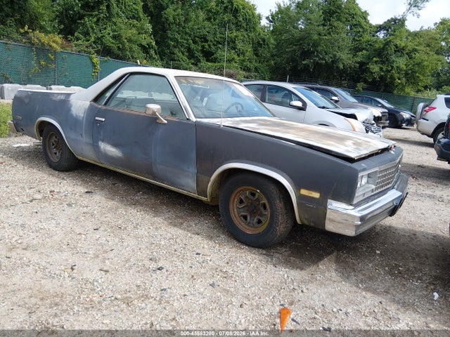 1982 Chevrolet El Camino მანქანა იყიდება აუქციონზე, vin: 1GCCW80K0CR187509, აუქციონის ნომერი: 45583280