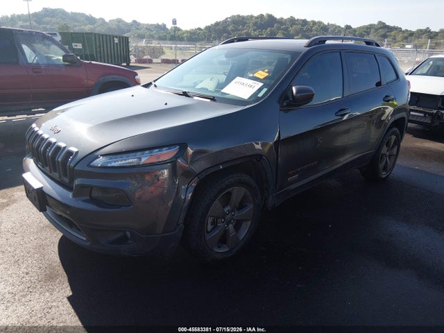 2016 Jeep Cherokee 75th Anniversary მანქანა იყიდება აუქციონზე, vin: 1C4PJLCB6GW355112, აუქციონის ნომერი: 45583381