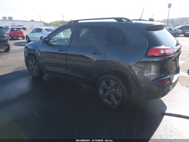 2016 Jeep Cherokee 75th Anniversary მანქანა იყიდება აუქციონზე, vin: 1C4PJLCB6GW355112, აუქციონის ნომერი: 45583381