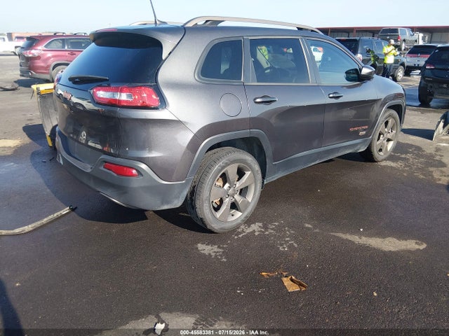 2016 Jeep Cherokee 75th Anniversary მანქანა იყიდება აუქციონზე, vin: 1C4PJLCB6GW355112, აუქციონის ნომერი: 45583381