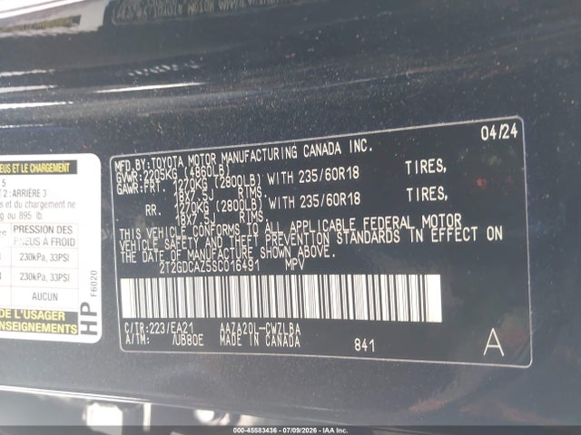 Lexus Nx 250 Premium 2025 2T2GDCAZ5SC016491 Image 9
