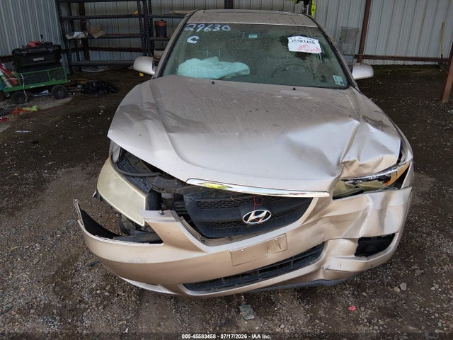 45583458 :رقم المزاد ، 5NPEU46F86H016875 vin ، 2006 Hyundai Sonata Gls V6/lx V6 مزاد بيع