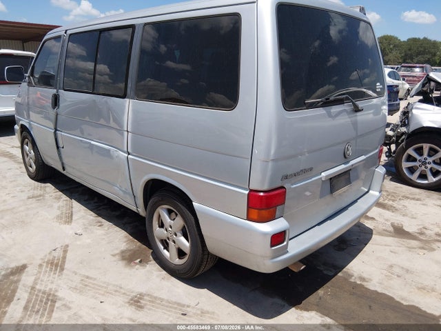 2003 Volkswagen Eurovan Mv მანქანა იყიდება აუქციონზე, vin: WV2MB47063H012444, აუქციონის ნომერი: 45583469