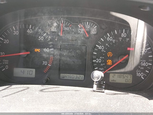 2003 Volkswagen Eurovan Mv მანქანა იყიდება აუქციონზე, vin: WV2MB47063H012444, აუქციონის ნომერი: 45583469
