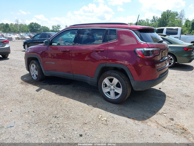 Aukcja sprzedaży 2022 Jeep Compass Latitude 4x4, vin: 3C4NJDBB7NT231559, numer aukcji: 45583485