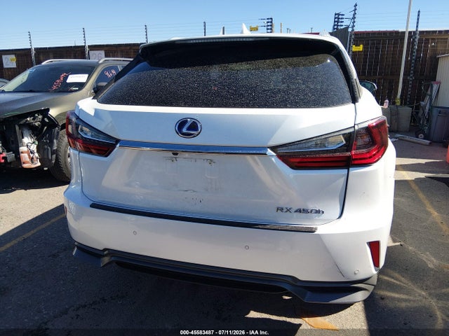 Aukcja sprzedaży 2018 Lexus Rx 450h, vin: 2T2BGMCA3JC021394, numer aukcji: 45583487