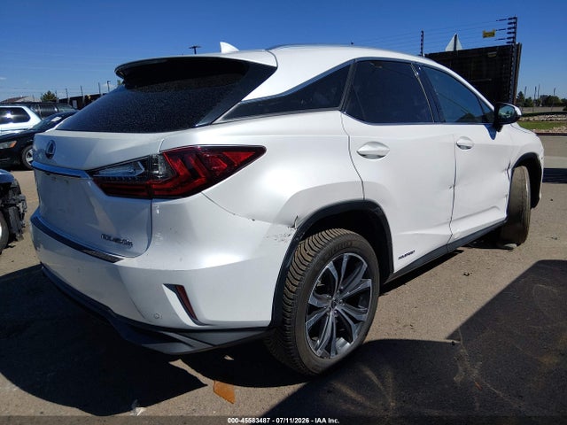 Aukcja sprzedaży 2018 Lexus Rx 450h, vin: 2T2BGMCA3JC021394, numer aukcji: 45583487