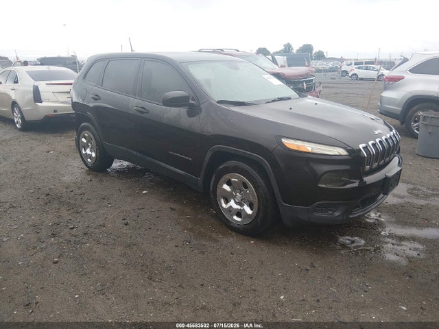 45583502 :رقم المزاد ، 1C4PJMAB9GW117988 vin ، 2016 Jeep Cherokee Sport مزاد بيع