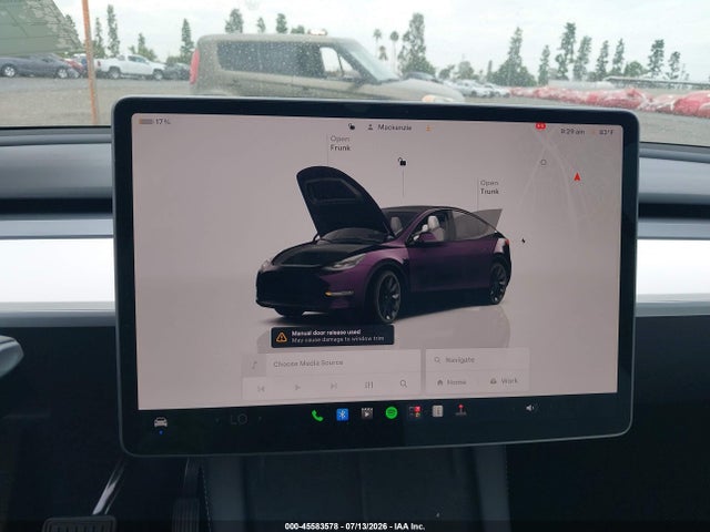Продажа на аукционе авто 2023 Tesla Model Y Awd/long Range Dual Motor All-wheel Drive, vin: 7SAYGDEE8PA200615, номер лота: 45583578