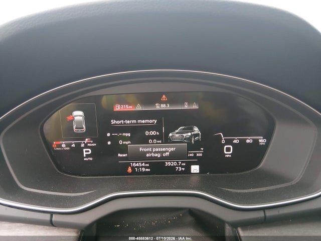 Aukcja sprzedaży 2024 Audi Q5 Sportback Premium Plus 45 Tfsi S Line Quattro S Tronic, vin: WA15AAFY9R2078763, numer aukcji: 45583612