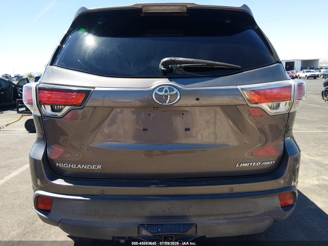 5TDDKRFH1ES056725 Toyota Highlander Limited V6