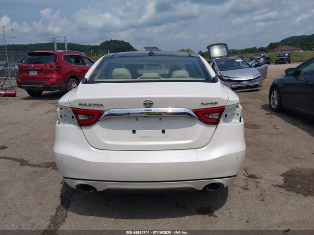45583701 :رقم المزاد ، 1N4AA6AP9GC382771 vin ، 2016 Nissan Maxima 3.5 Platinum مزاد بيع
