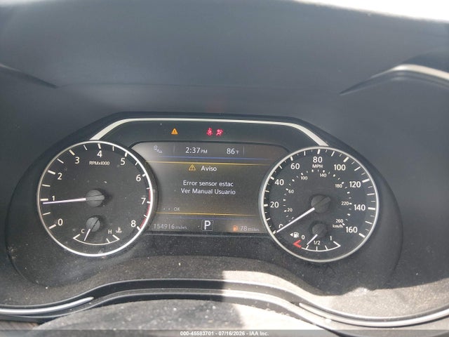45583701 :رقم المزاد ، 1N4AA6AP9GC382771 vin ، 2016 Nissan Maxima 3.5 Platinum مزاد بيع