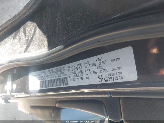 Продаж на аукціоні авто 2019 Jeep Grand Cherokee Limited 4x2, vin: 1C4RJEBG5KC731195, номер лоту: 45583814