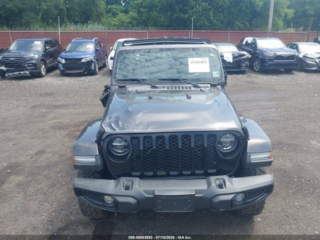 2022 Jeep Gladiator Willys 4x4 მანქანა იყიდება აუქციონზე, vin: 1C6HJTAG7NL113700, აუქციონის ნომერი: 45583893