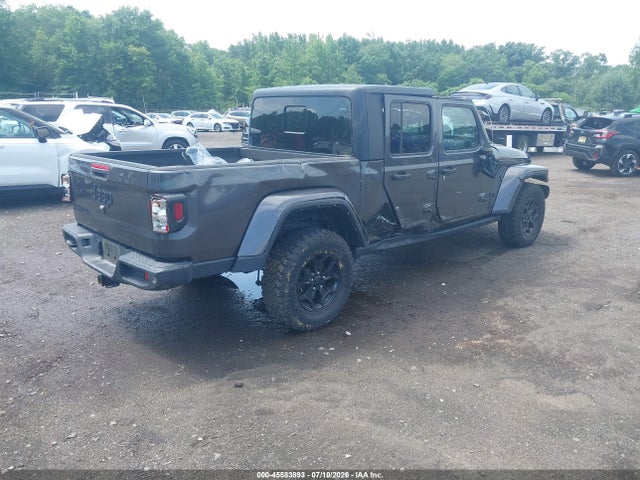 2022 Jeep Gladiator Willys 4x4 მანქანა იყიდება აუქციონზე, vin: 1C6HJTAG7NL113700, აუქციონის ნომერი: 45583893