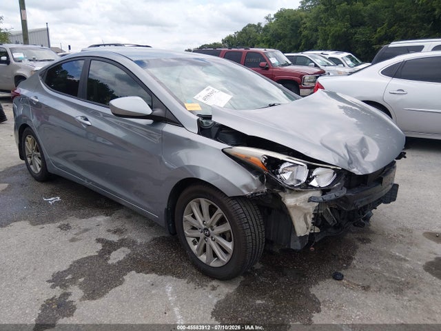 45583912 :رقم المزاد ، KMHDH4AE6GU542701 vin ، 2016 Hyundai Elantra Se مزاد بيع