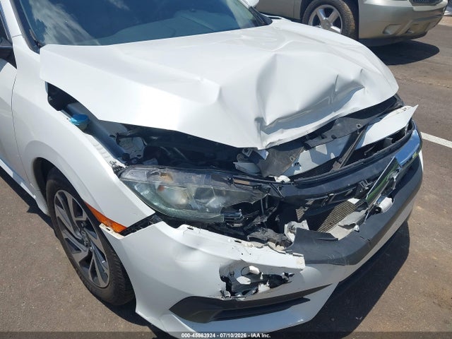 45583924 :رقم المزاد ، 19XFC2F71HE080980 vin ، 2017 Honda Civic Ex مزاد بيع