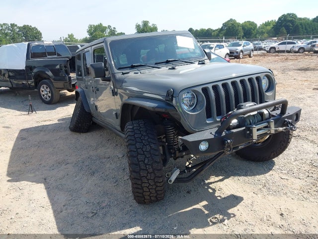 45583975 :رقم المزاد ، 1C4HJXDN7NW171881 vin ، 2022 Jeep Wrangler Unlimited Sport S 4x4 مزاد بيع