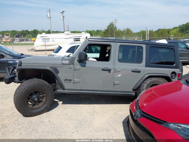 45583975 :رقم المزاد ، 1C4HJXDN7NW171881 vin ، 2022 Jeep Wrangler Unlimited Sport S 4x4 مزاد بيع