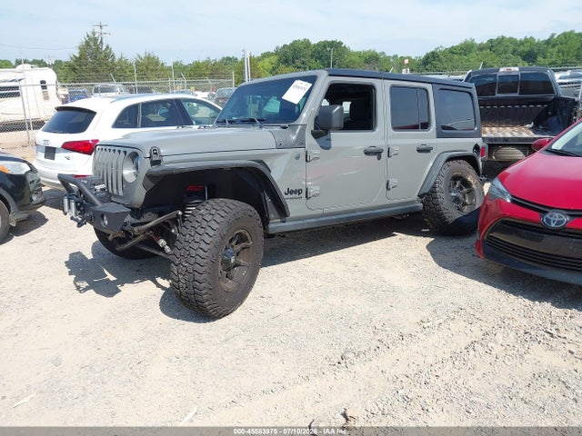 45583975 :رقم المزاد ، 1C4HJXDN7NW171881 vin ، 2022 Jeep Wrangler Unlimited Sport S 4x4 مزاد بيع