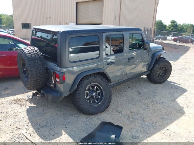 45583975 :رقم المزاد ، 1C4HJXDN7NW171881 vin ، 2022 Jeep Wrangler Unlimited Sport S 4x4 مزاد بيع